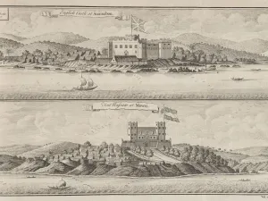 “English castle at Anamabou” (present-day Ghana)