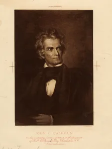 portrait of John C Calhoun