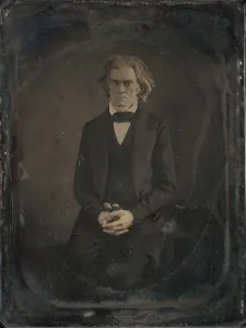 Daguerreotype, John C. Calhoun South Carolina U.S. Senate taken in the Capitol at Washington March 1849 