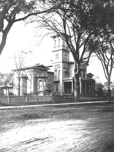 Sheffield bequeathed his mansion on HIllhouse Avenue to Yale (along with substantial monetary gifts). The building was used for scientific purposes. 